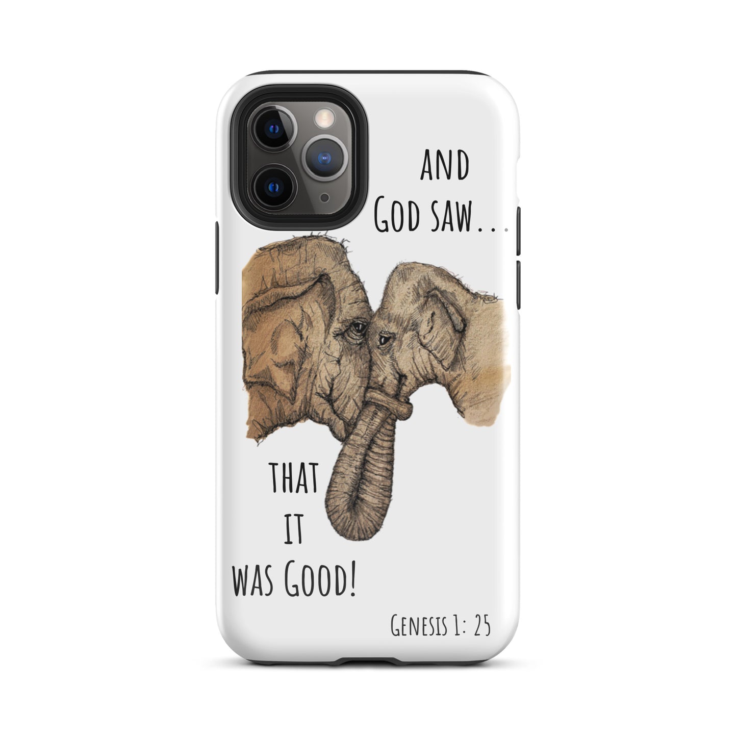 God Said Elephants- Tough Case for iPhone®