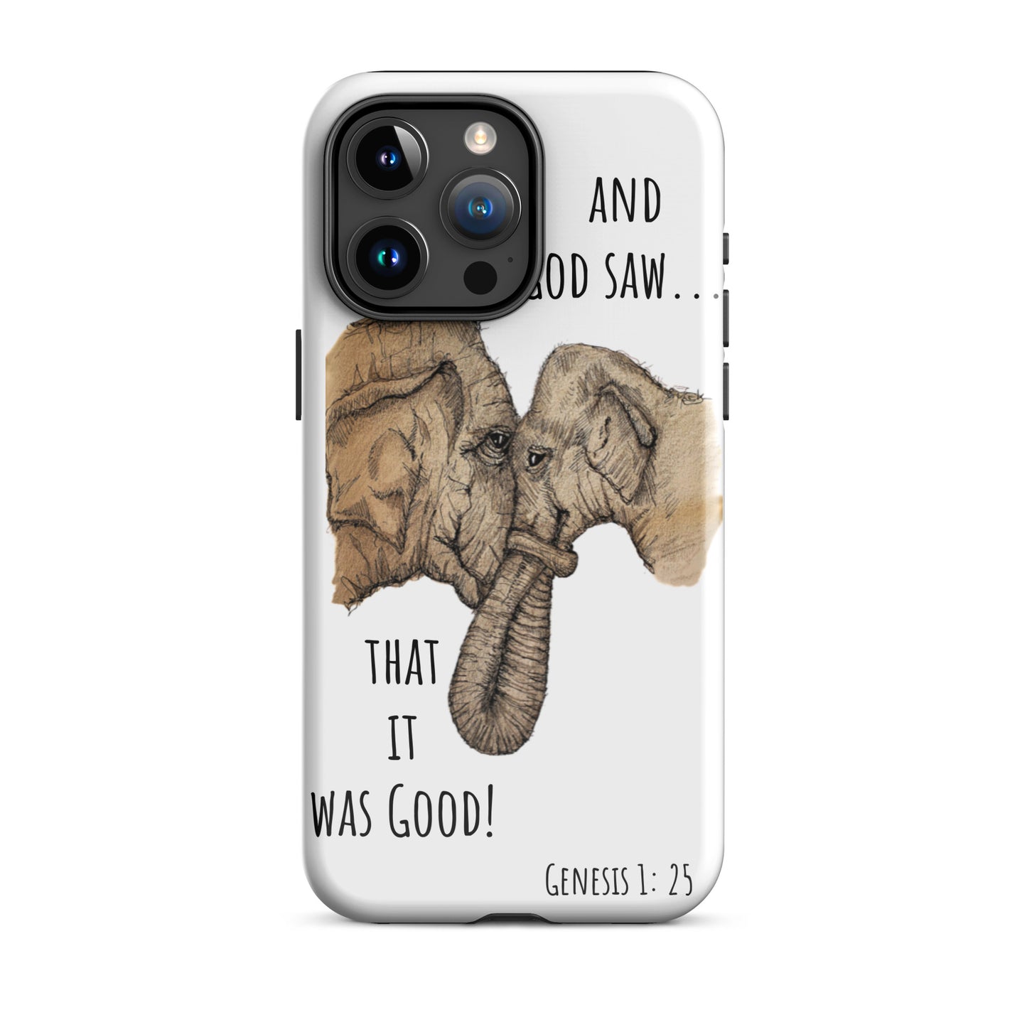 God Said Elephants- Tough Case for iPhone®