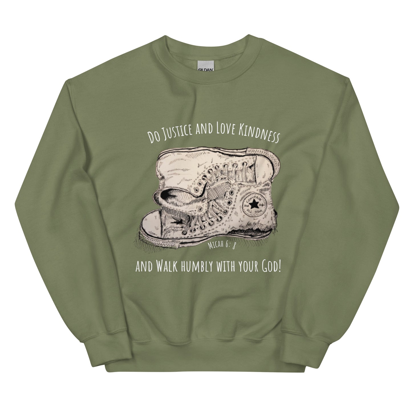 What does the Lord require of you-? Unisex Sweatshirt